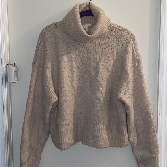 Tan Turtleneck Sweater - Picture 1 of 1